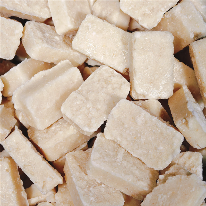Frozen ginger and garlic chunks